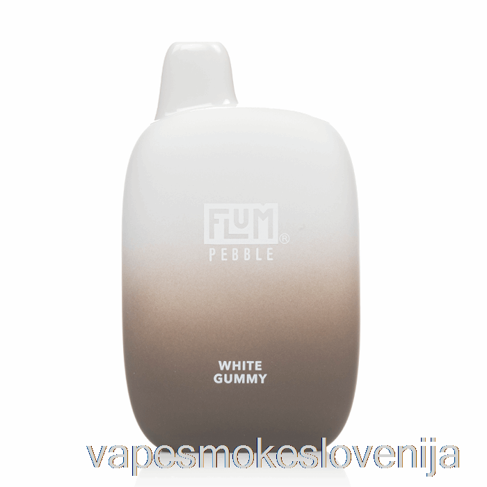 Vape Za Enkratno Uporabo Flum Pebble 6000 Za Enkratno Uporabo Bele Gume